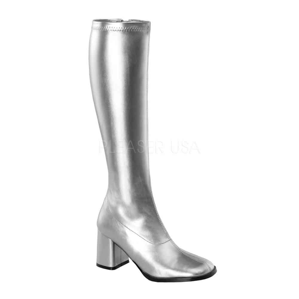 Funtasma - GOGO300 Stiefel - Silberfarben
